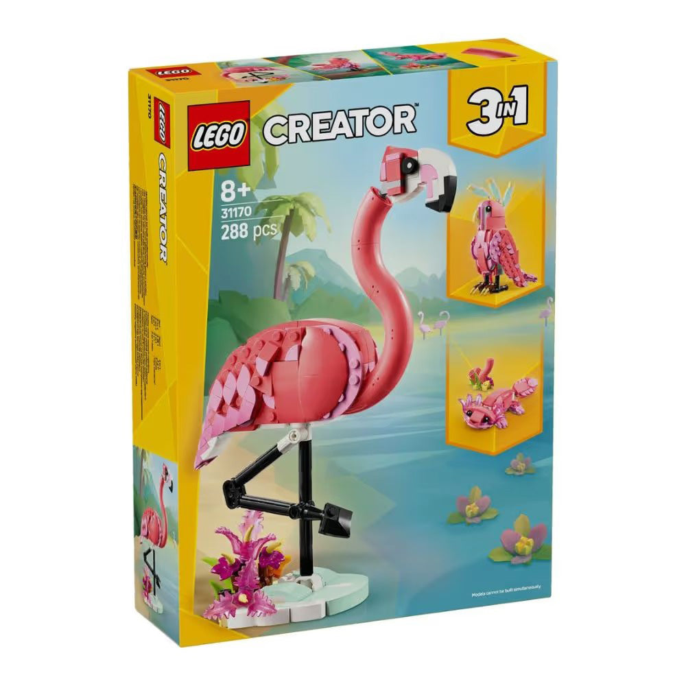 Lego31170 Lego Creator Wild Animals: Pink Flamingopapell.gr