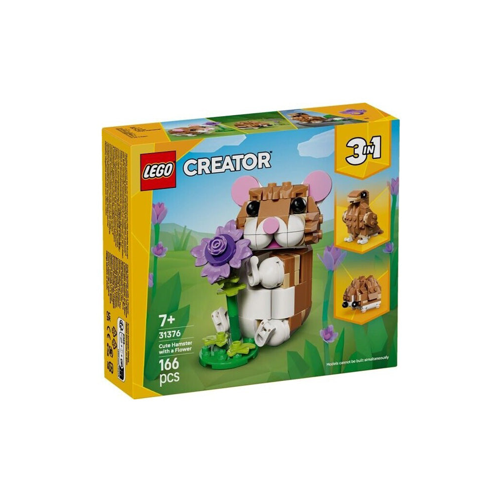 31376 Lego Creator 3in1 Cute Hamster With A Flower