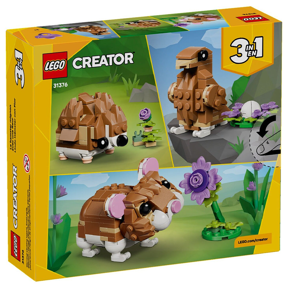 31376 Lego Creator 3in1 Cute Hamster With A Flower