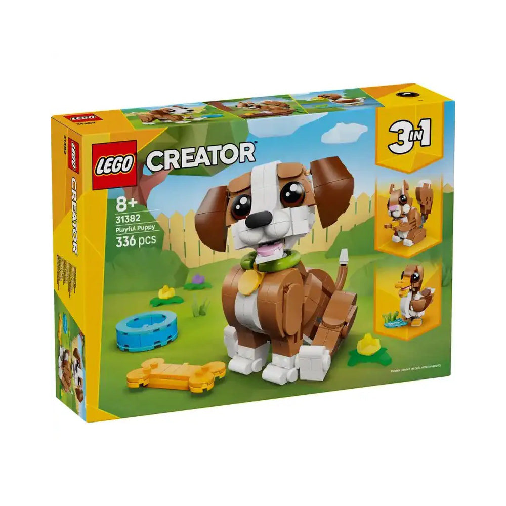 31382 Lego Creator 3in1 Cute Animals: Playful Puppy Dog