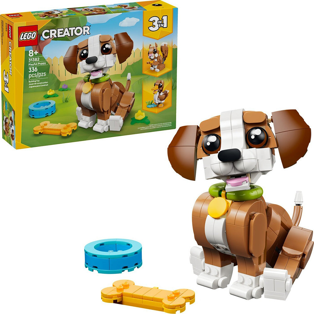 31382 Lego Creator 3in1 Cute Animals: Playful Puppy Dog
