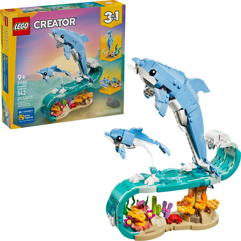 31385 Lego Creator Sea Animals: Beautiful Dolphins