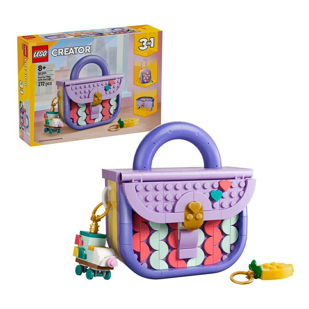 31391 Lego Creator - 3 in 1 Art Fashion Bag With Storage
