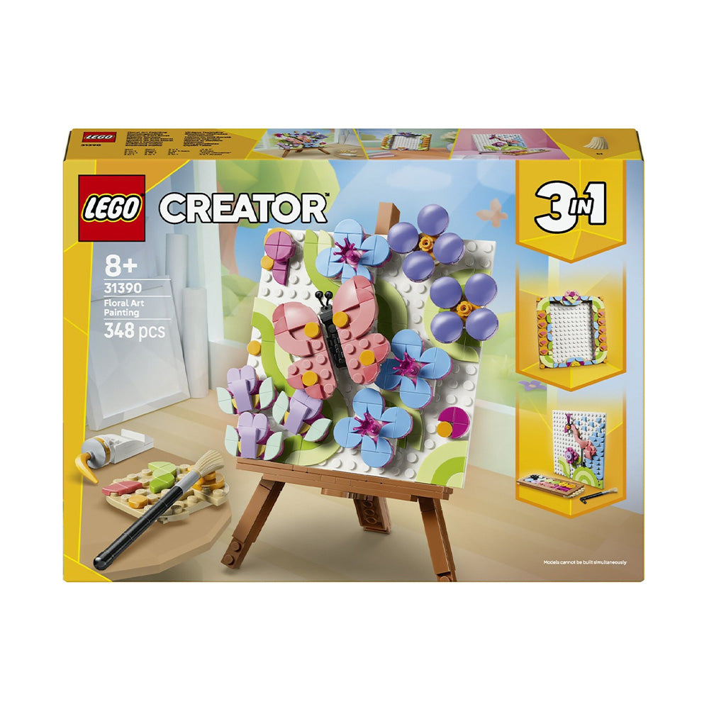 31390 Lego Creator - 3 in 1 Floral Art Decor Painting
