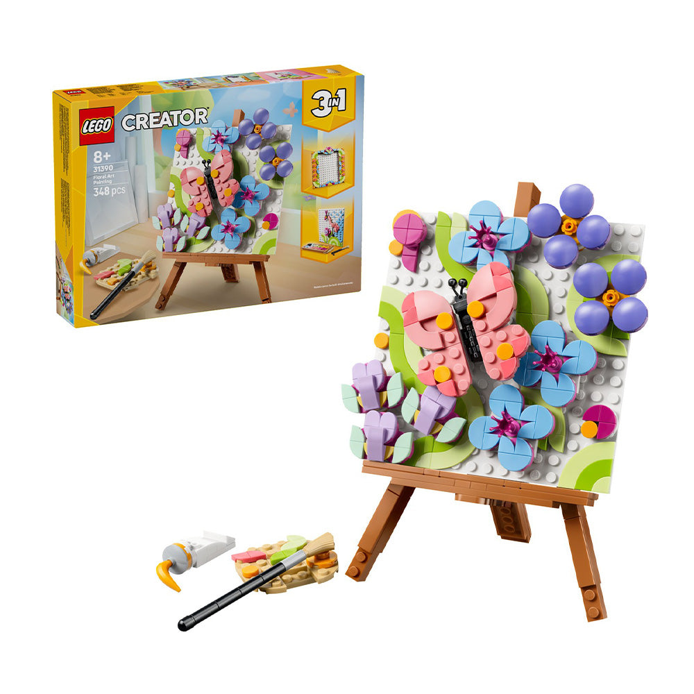 31390 Lego Creator - 3 in 1 Floral Art Decor Painting