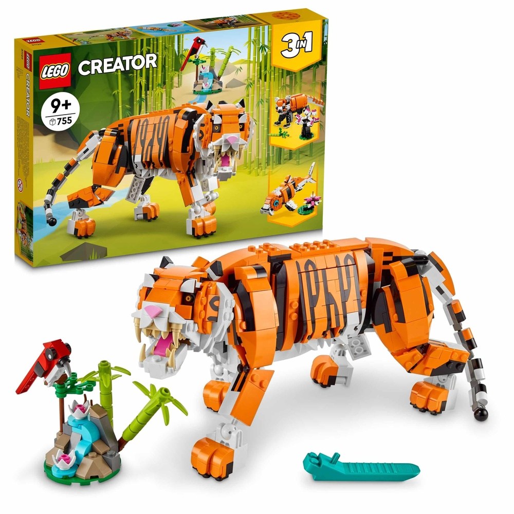 Lego31129 Lego Creator Majestic Tigerpapell.gr