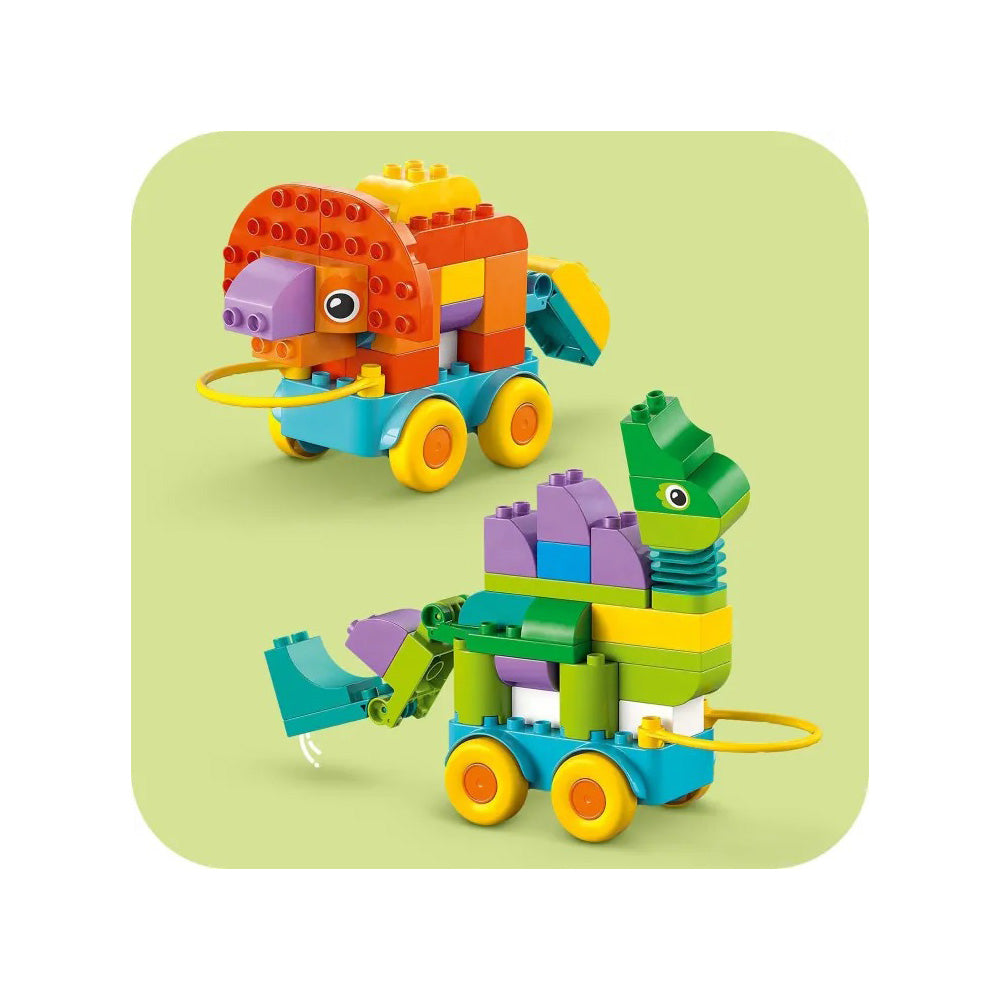 10451 Lego Duplo 3 in 1 Dinosaurs On Wheels