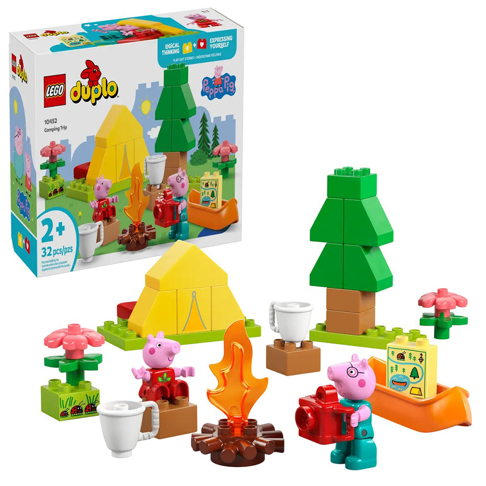 Lego10452 Lego Duplo Peppa Pig Camping Trippapell.gr