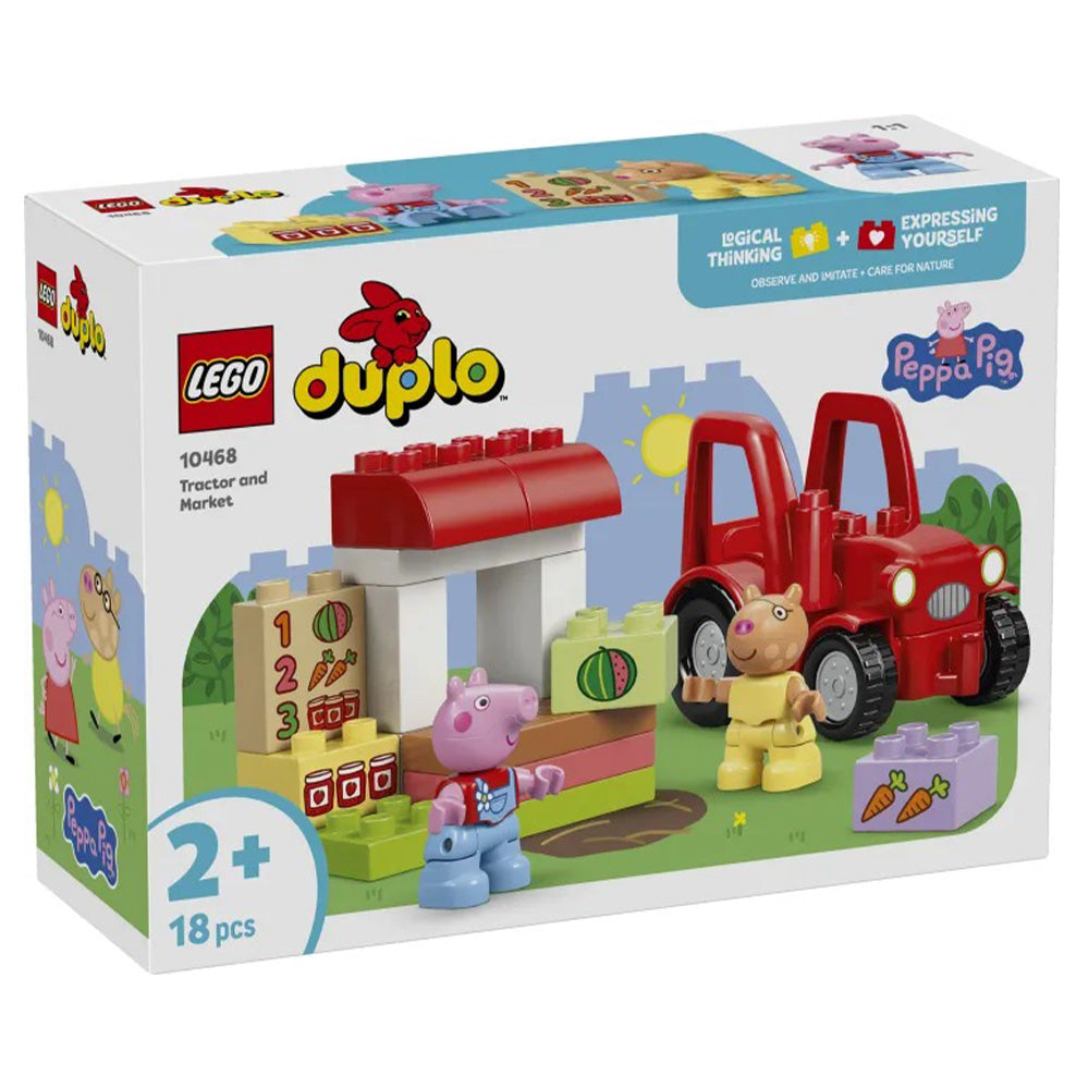 10468 Lego Duplo Peppa Pig Tractor & Market