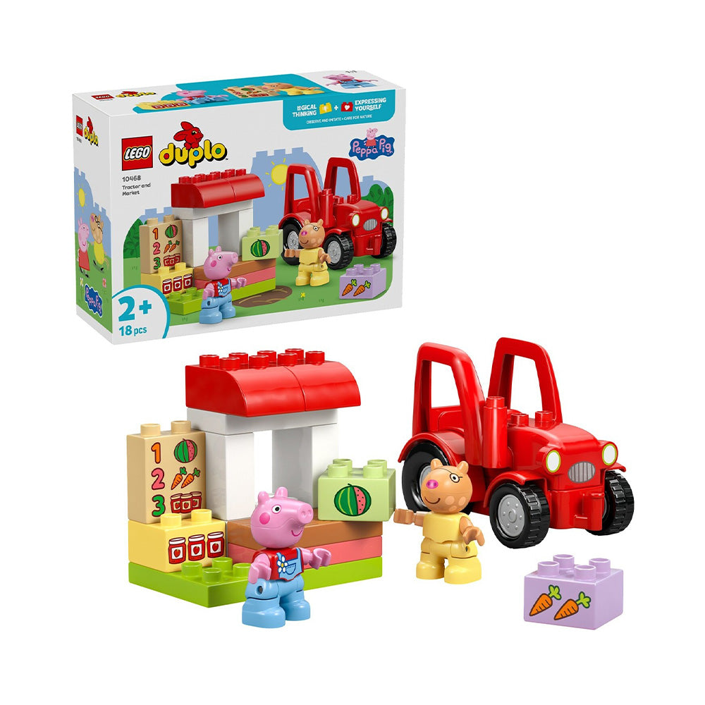 10468 Lego Duplo Peppa Pig Tractor & Market