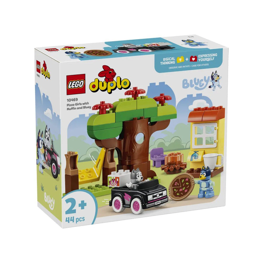 10469 Lego Duplo - Bluey Pizza Girls With Muffin And Bluey