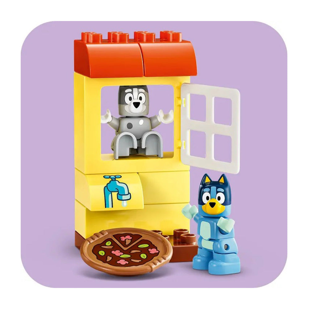 10469 Lego Duplo - Bluey Pizza Girls With Muffin And Bluey