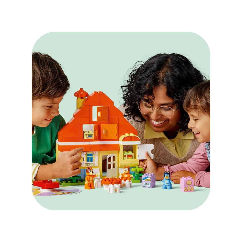 10459 Lego Duplo Bluey's Family House With Memory Game