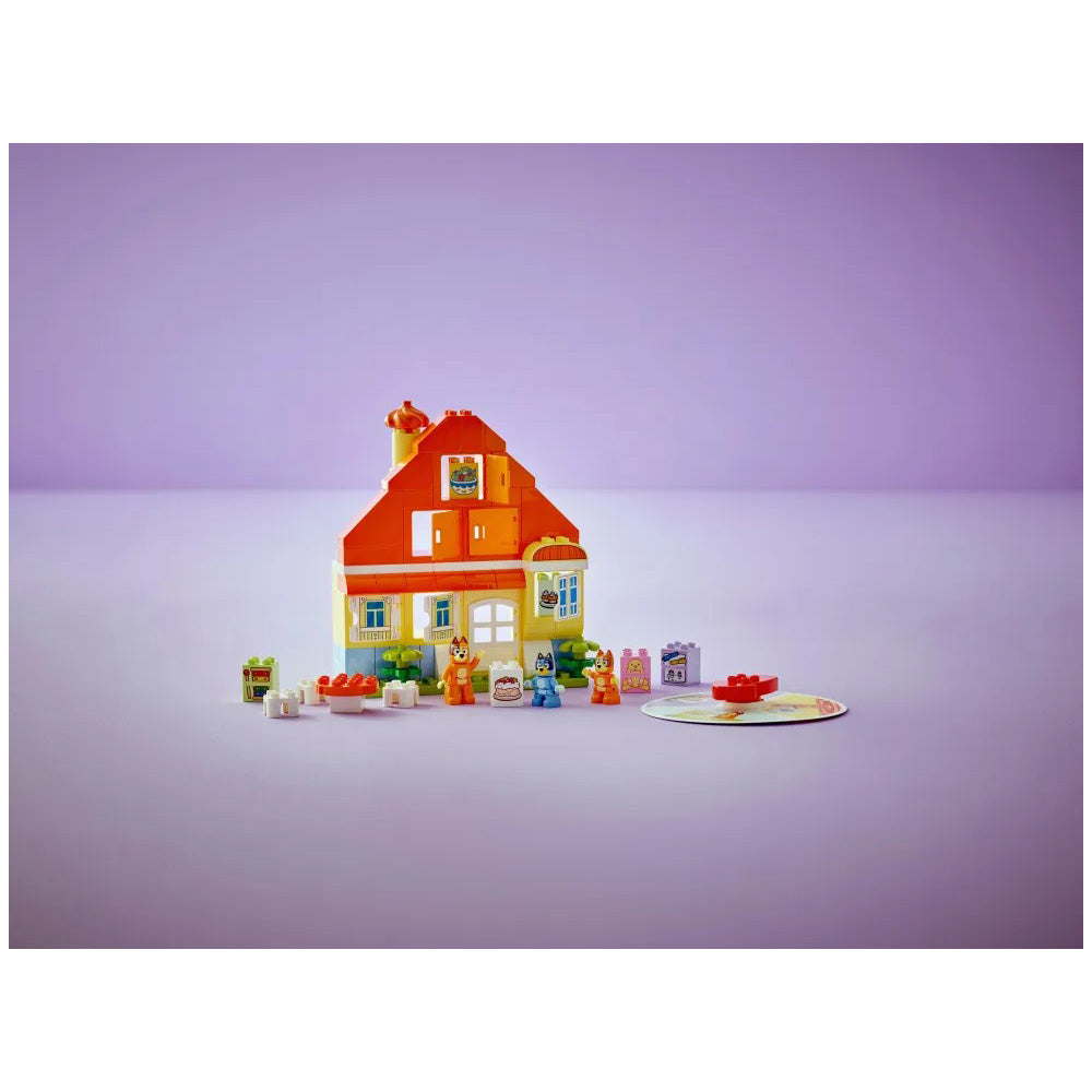 10459 Lego Duplo Bluey's Family House With Memory Game