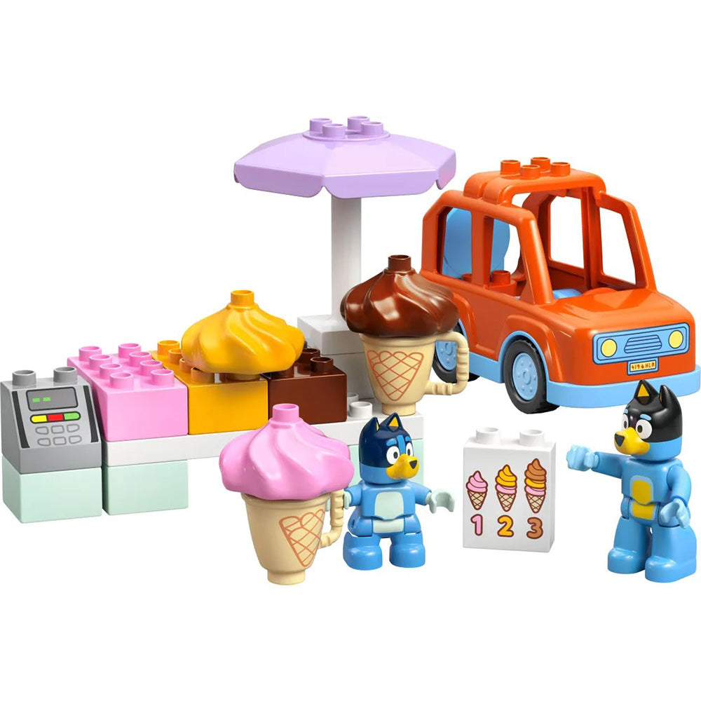 10458 Lego Duplo Bluey Ice Cream Trip With Bluey