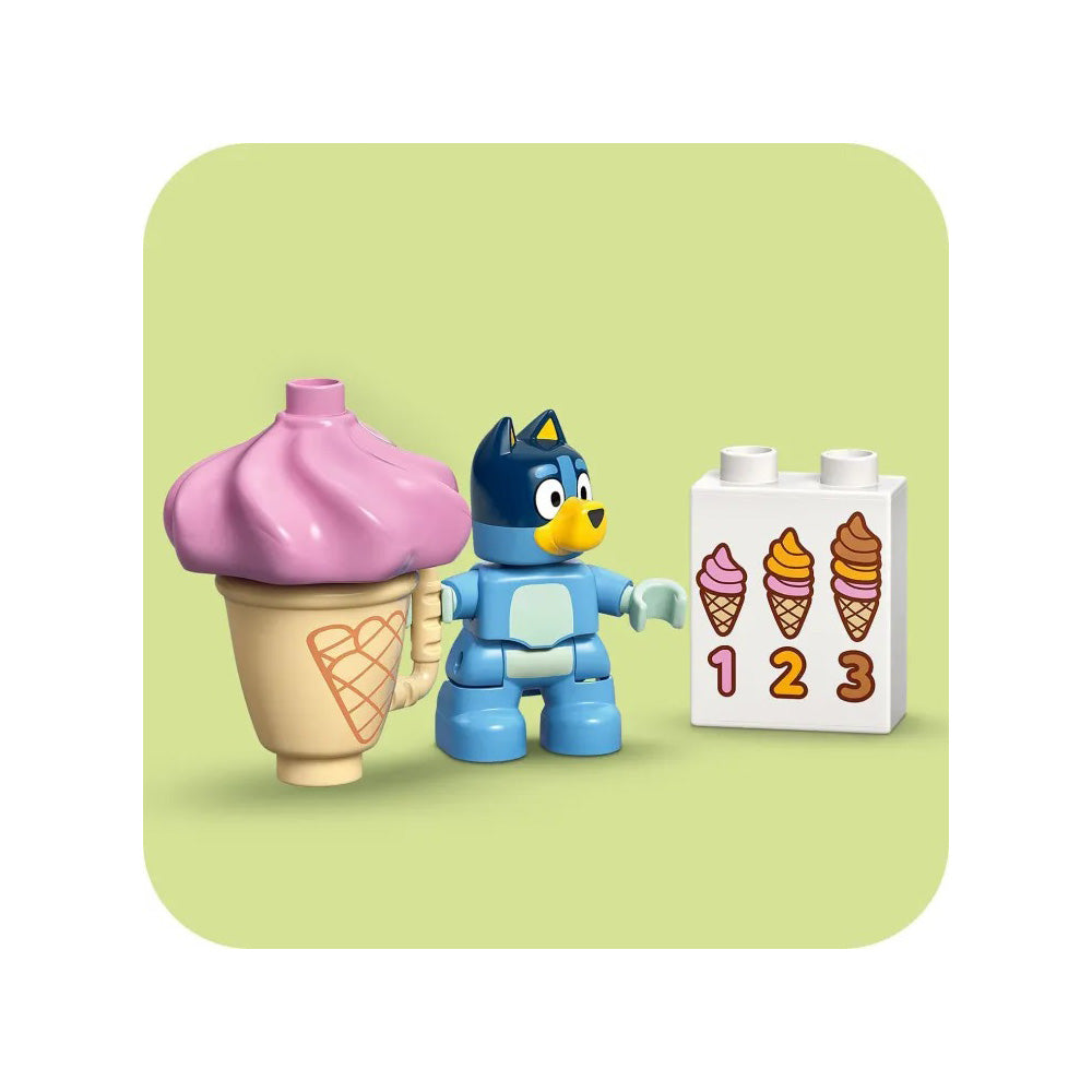10458 Lego Duplo Bluey Ice Cream Trip With Bluey