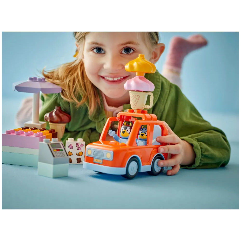 10458 Lego Duplo Bluey Ice Cream Trip With Bluey