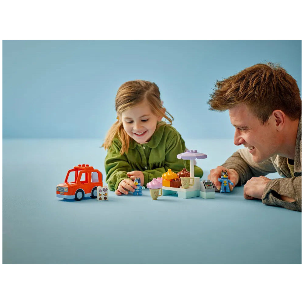 10458 Lego Duplo Bluey Ice Cream Trip With Bluey