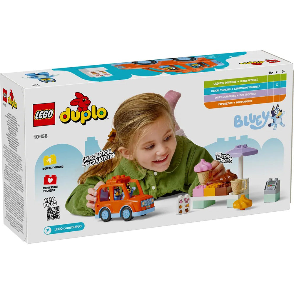 10458 Lego Duplo Bluey Ice Cream Trip With Bluey