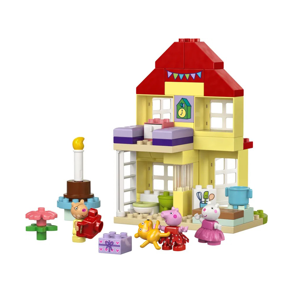 Lego10433 Lego Duplo Peppa Pig Birthday Housepapell.gr