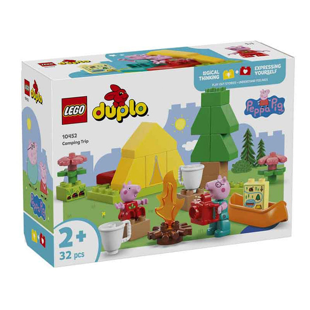 Lego10452 Lego Duplo Peppa Pig Camping Trippapell.gr