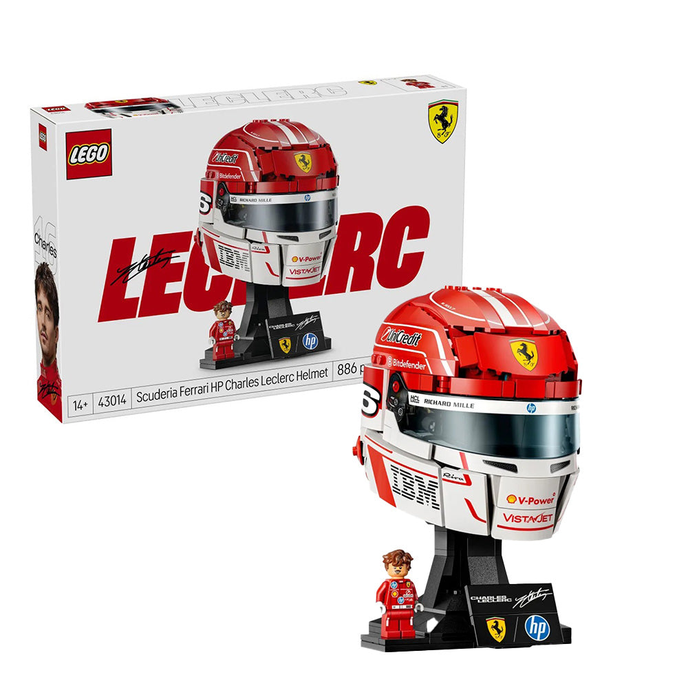 43014 Lego Editions Scuderia Ferrari HP Charles Leclerc Helmet