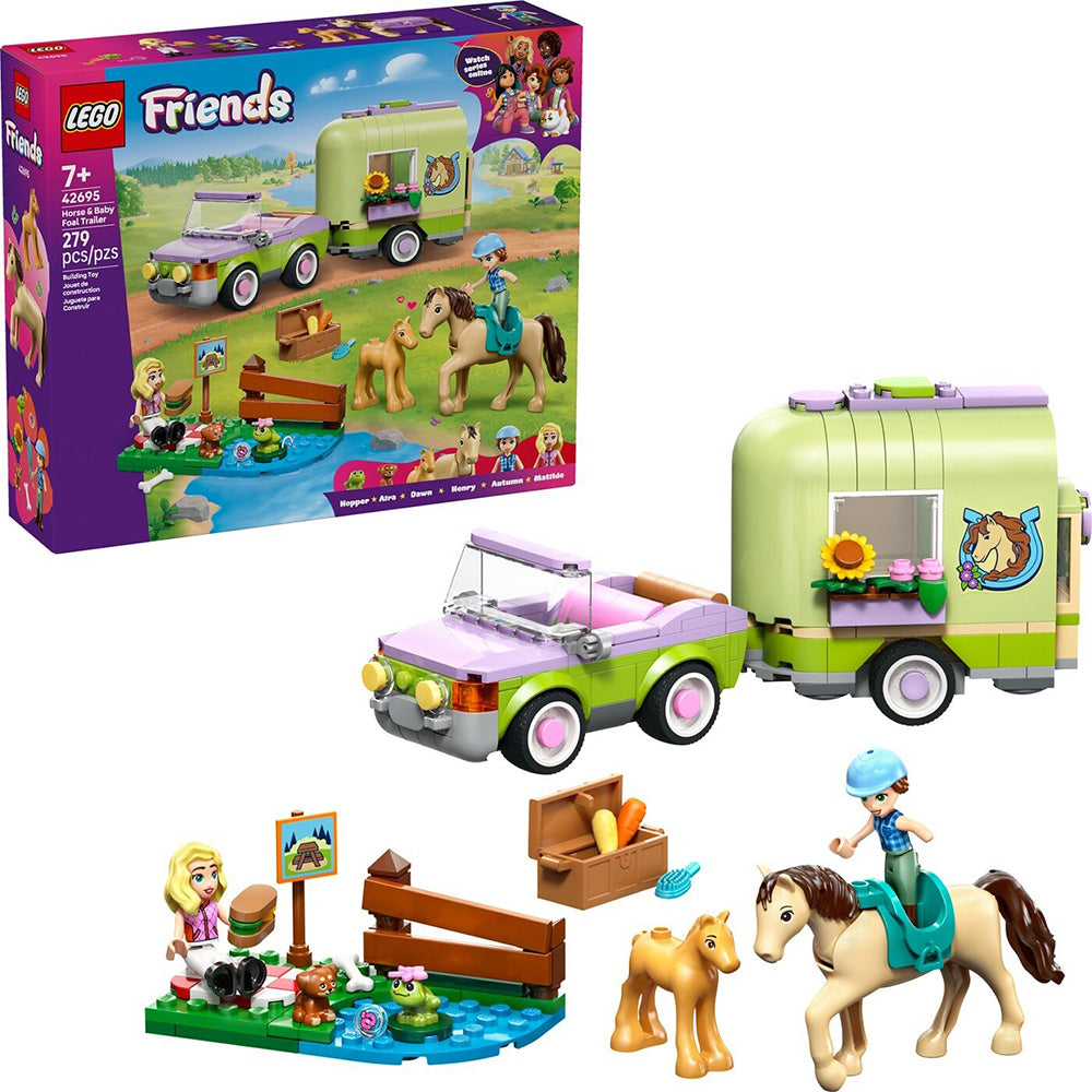 42695 Lego Friends Horse & Baby Foal Trailer