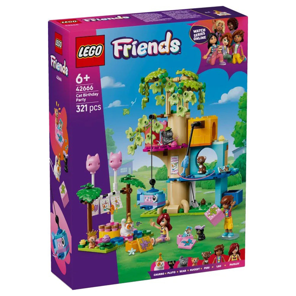 42666 Lego Friends Cat Birthday Party & Tree House