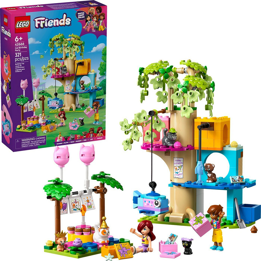 42666 Lego Friends Cat Birthday Party & Tree House