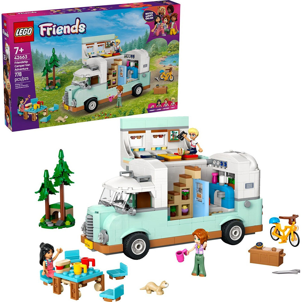 42663 Lego Friends Friendship Camper Van Adventure 