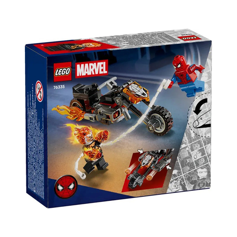 76335 Lego Marvel Super Heroes Spider-Man vs Ghost Rider Motorcycle