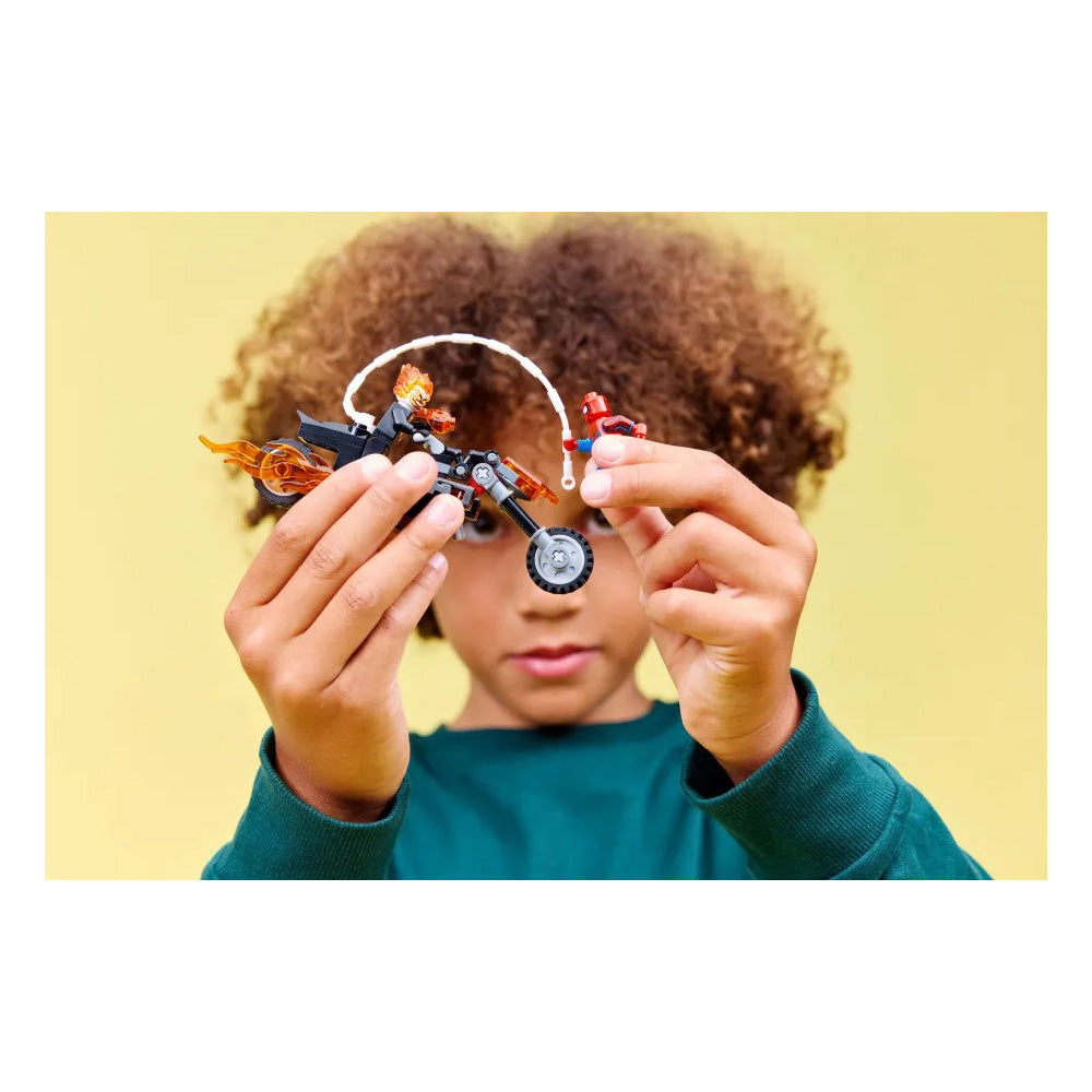 76335 Lego Marvel Super Heroes Spider-Man vs Ghost Rider Motorcycle