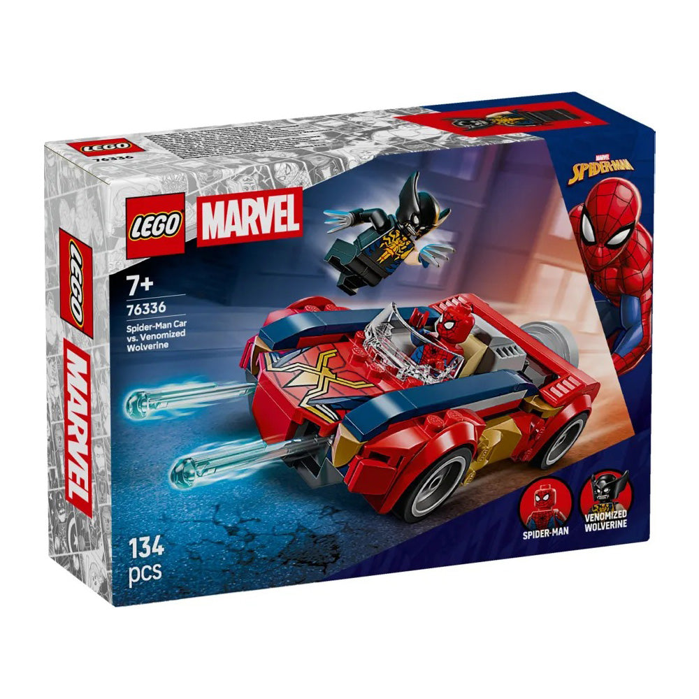 76336 Lego Marvel Super Heroes Spider-Man Car vs Venomized Wolverine