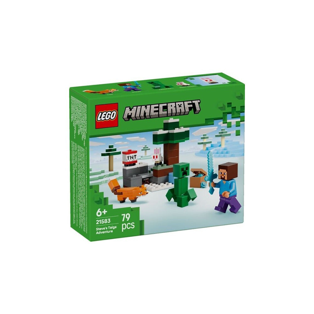 21583 Lego Minecraft Steve's Taiga Adventure