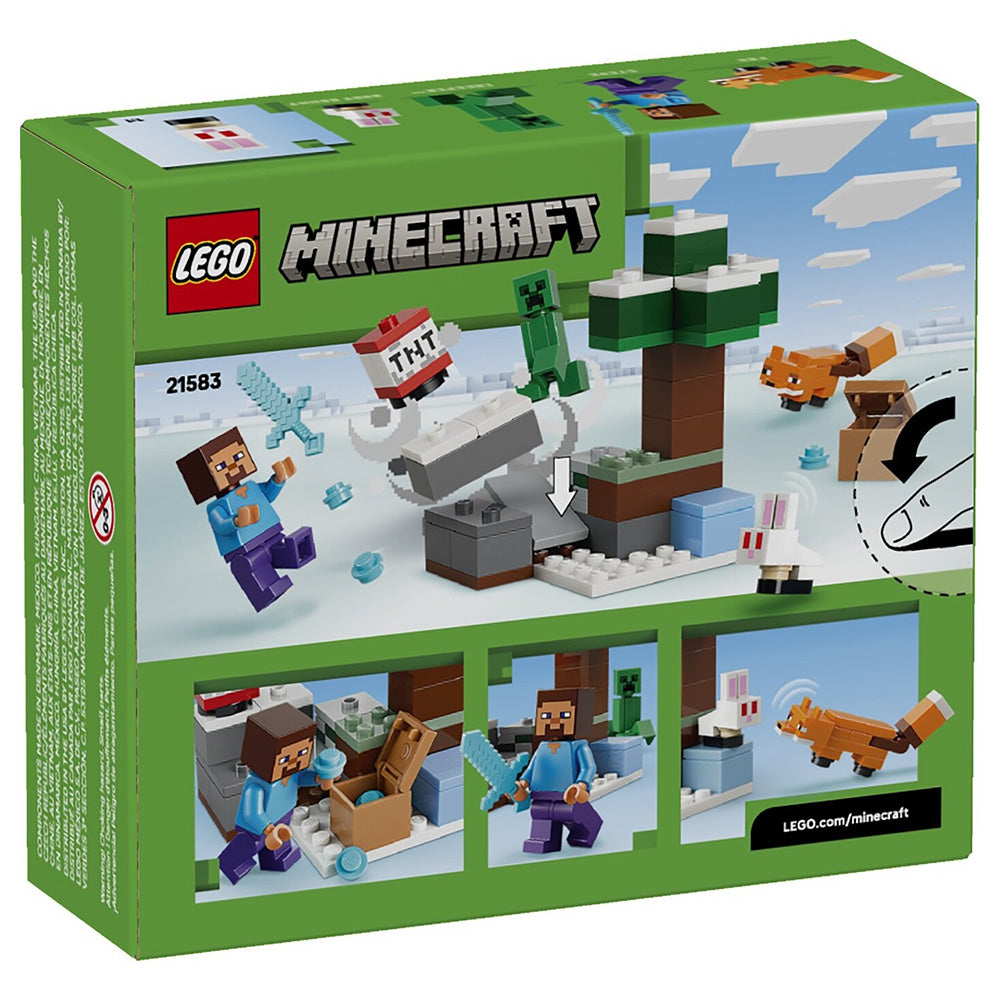 21583 Lego Minecraft Steve's Taiga Adventure