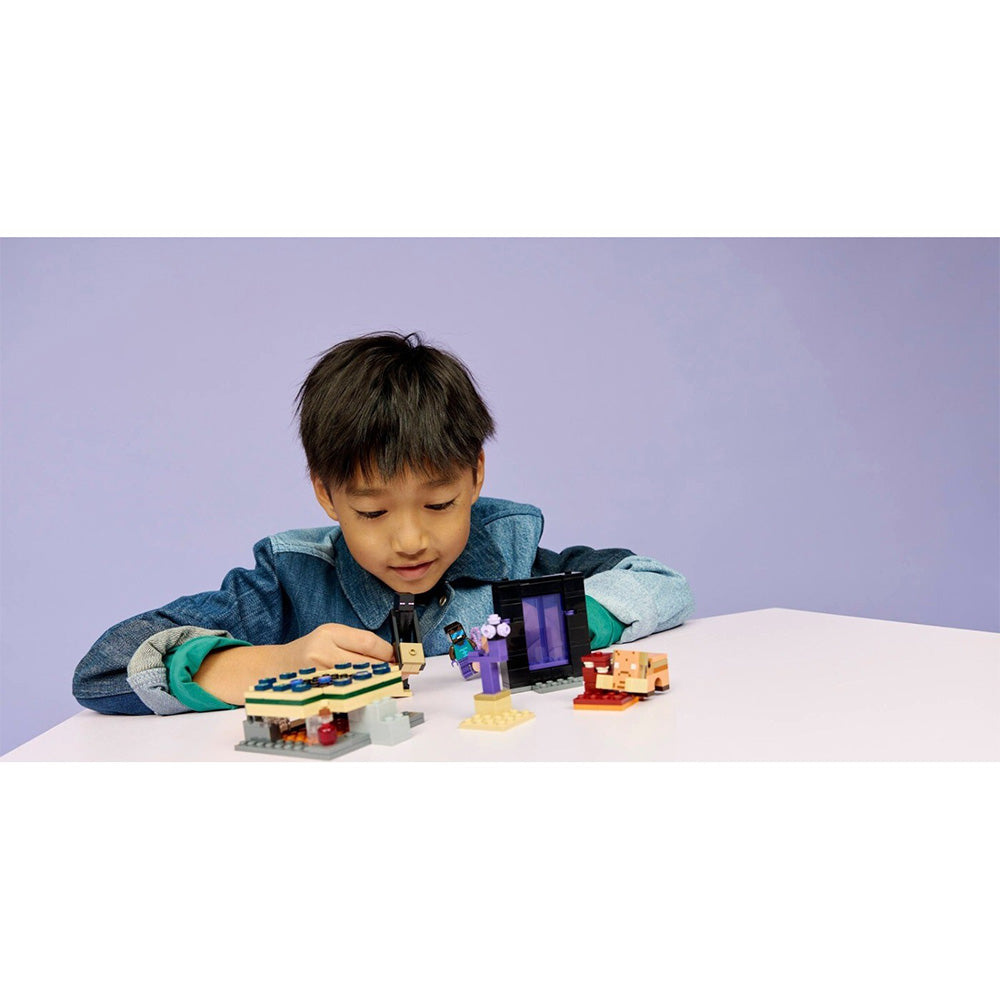 21584 Lego Minecraft Minecraft Nether And End Portal Journey