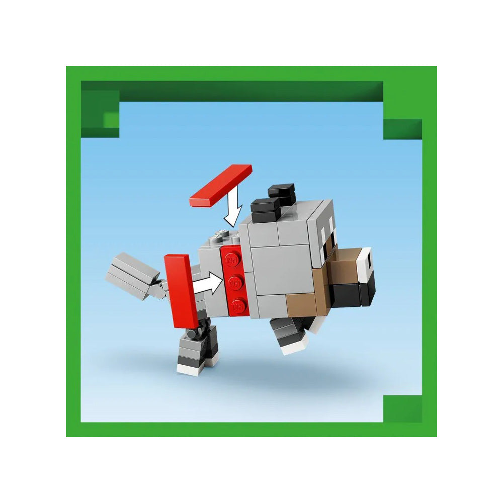21592 Lego Minecraft - Chicken Jockey Desert Attack