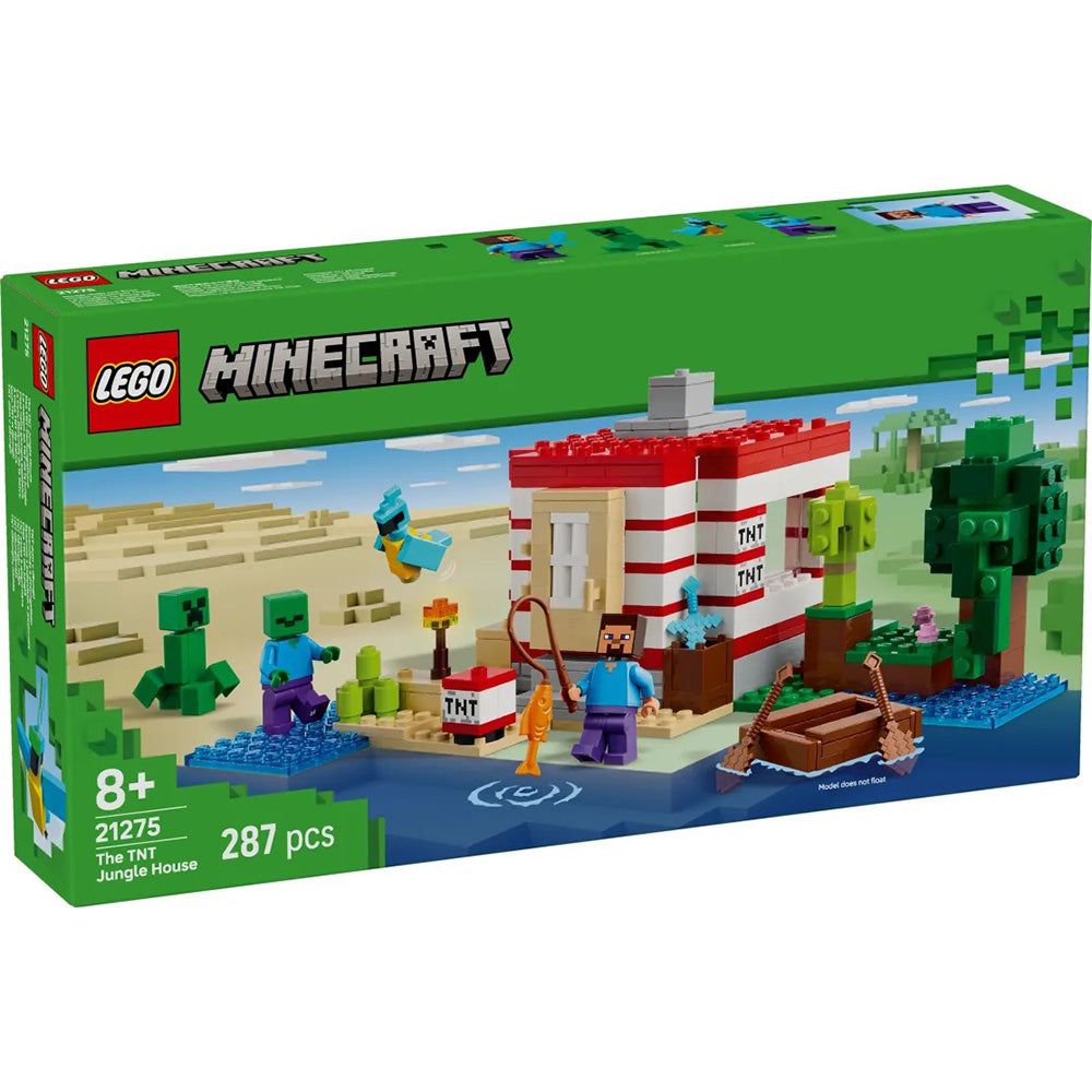 21275 Lego Minecraft The TNT Jungle House