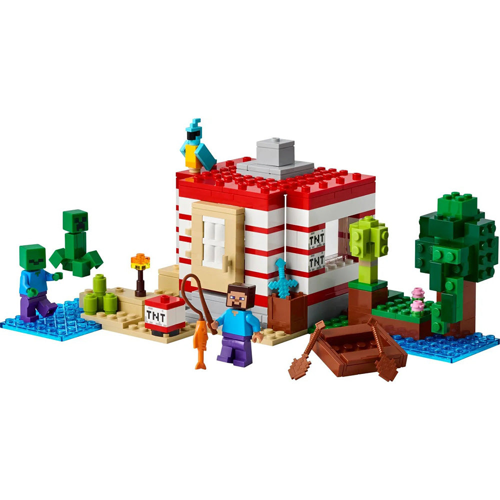 21275 Lego Minecraft The TNT Jungle House
