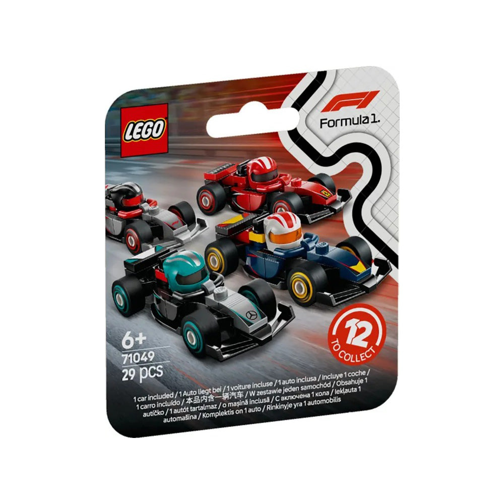 71049 Lego Minifigures F1 Collectible Race Cars