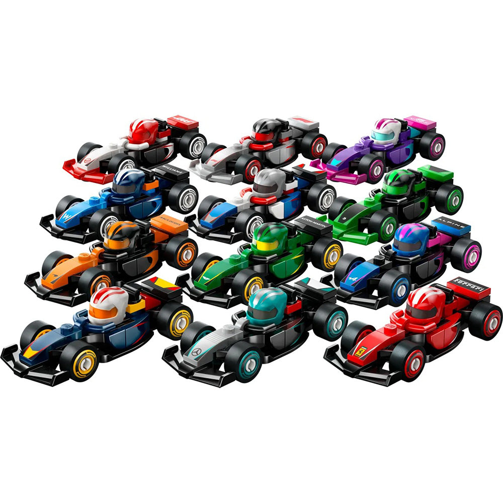 71049 Lego Minifigures F1 Collectible Race Cars