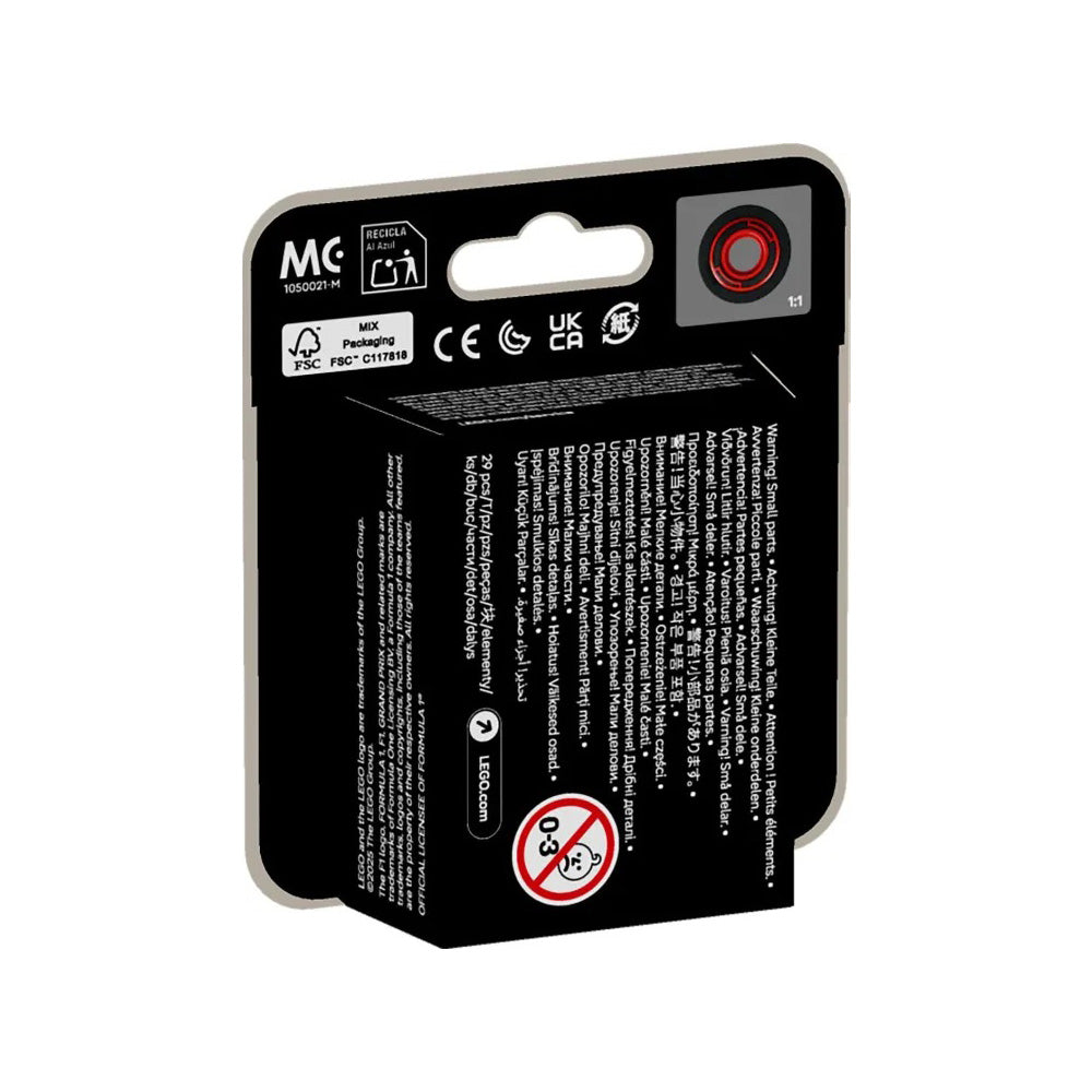 71049 Lego Minifigures F1 Collectible Race Cars