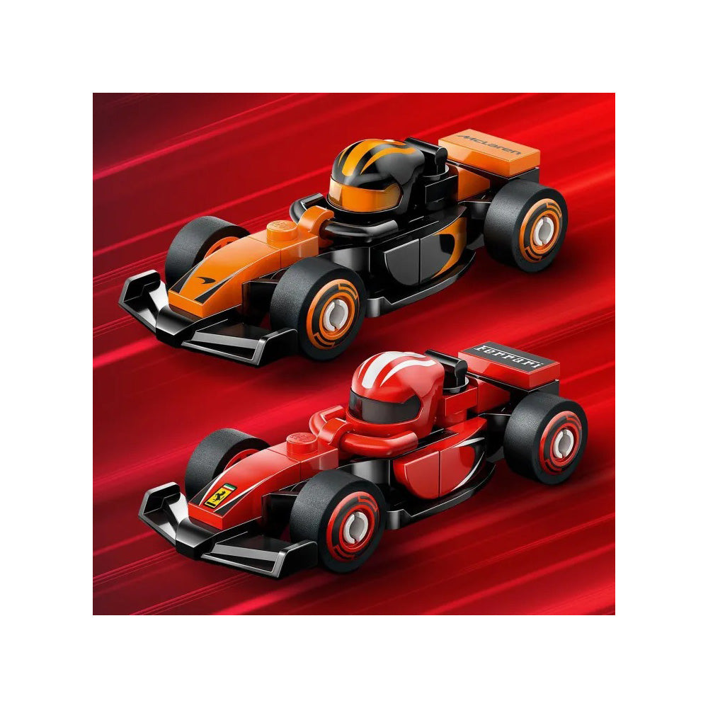 71049 Lego Minifigures F1 Collectible Race Cars