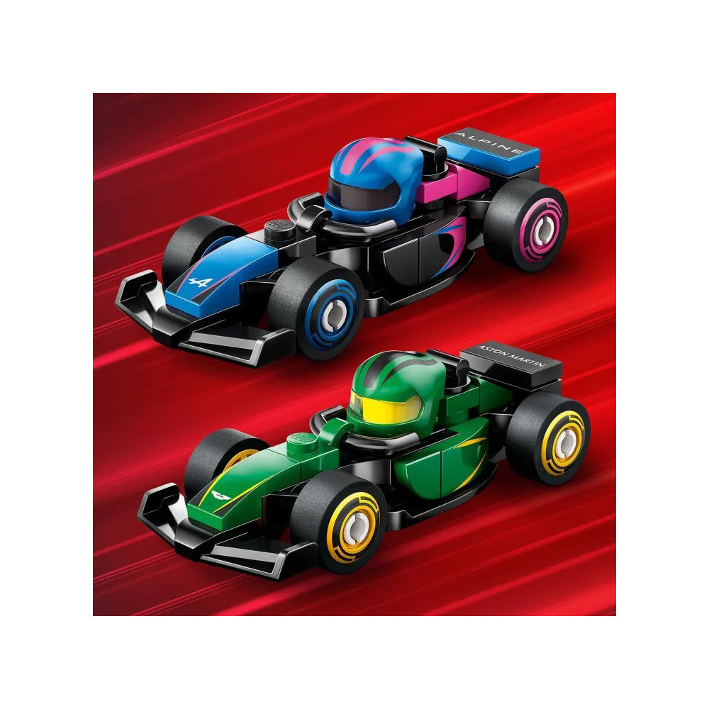 71049 Lego Minifigures F1 Collectible Race Cars