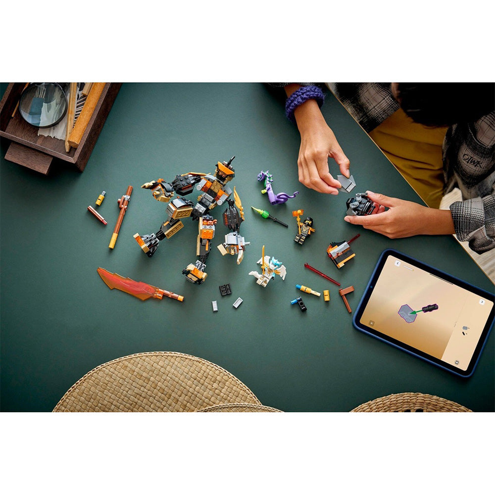 71854 Lego Ninjago Cole's Mission Mech & Dragon Zane