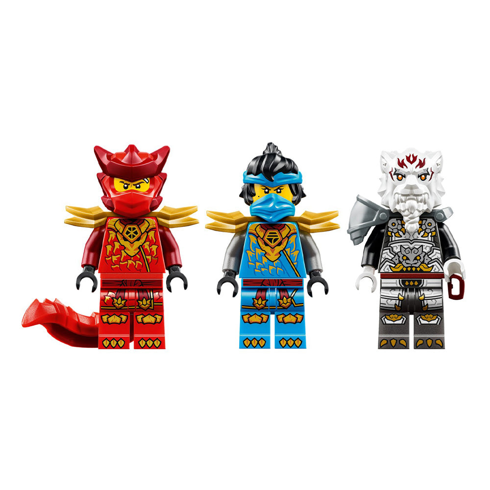 71863 Lego Ninjago - Zilvar And Grimtak The Dragon Beast