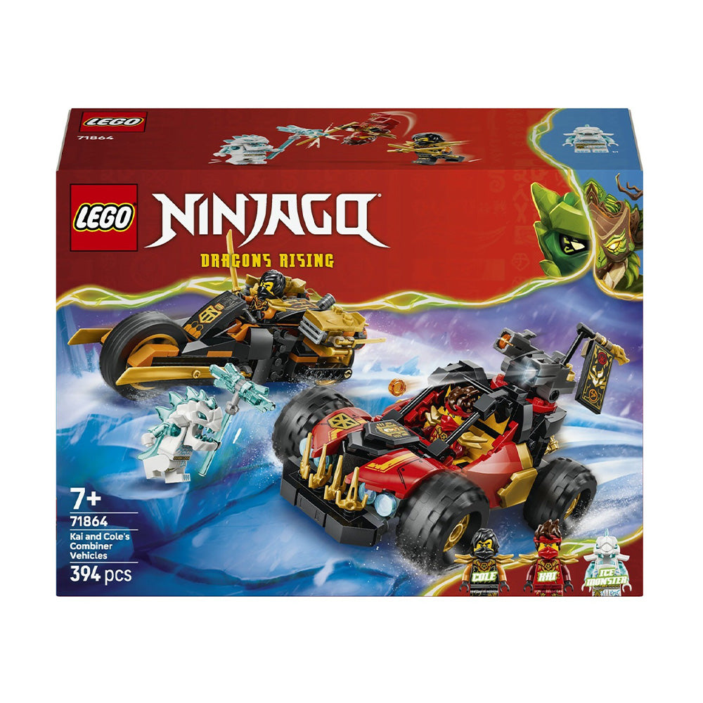 71864 Lego Ninjago - Kai And Cole's Combiner Vehicles