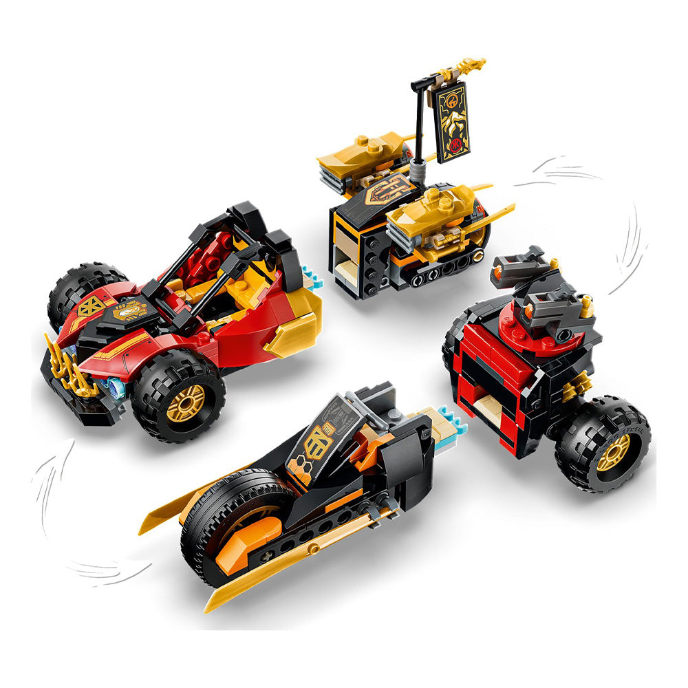 71864 Lego Ninjago - Kai And Cole's Combiner Vehicles