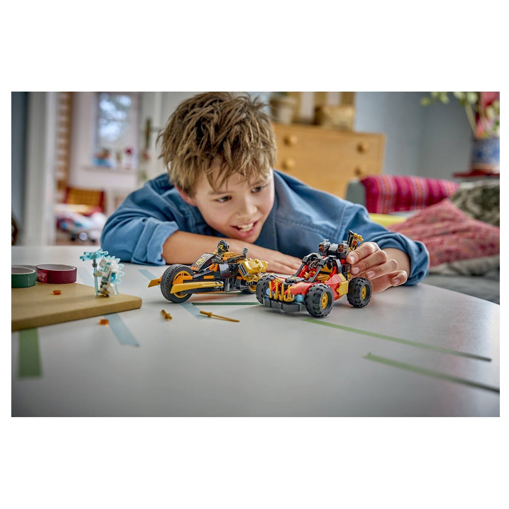 71864 Lego Ninjago - Kai And Cole's Combiner Vehicles
