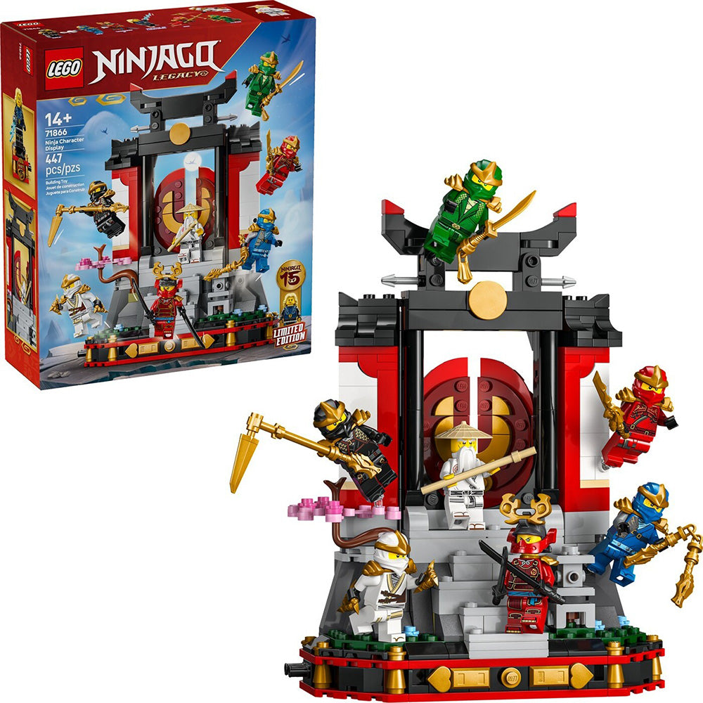 71866 Lego Ninjago Ninja Character Display 15th Anniversary